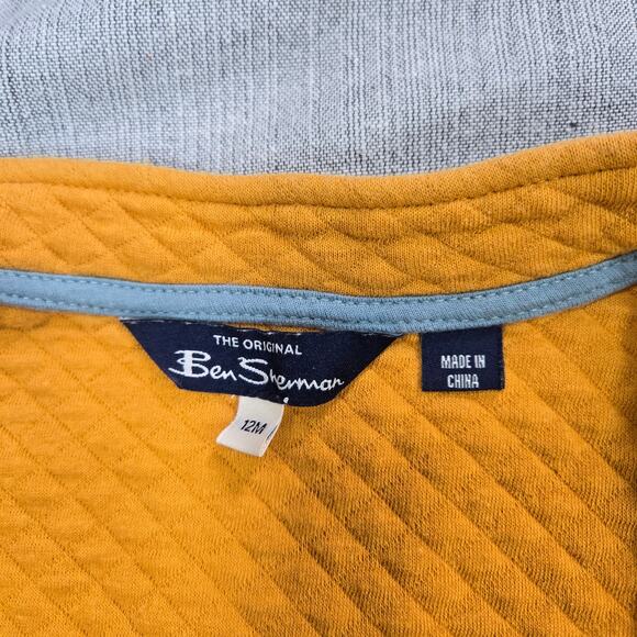 Ben Sherman Baby Boy 12 Mth Matching Quilted Vest Long Sleeve Shirt Fall Winter - Picture 7 of 9